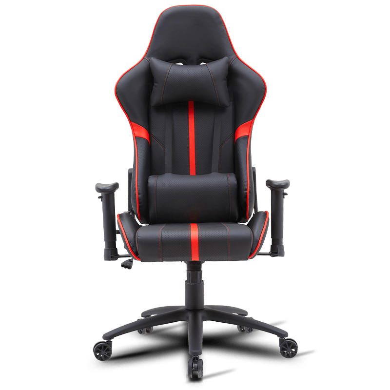 MC-5802 Chaise de jeu ergonomique avec support lombaire pour appui-tête