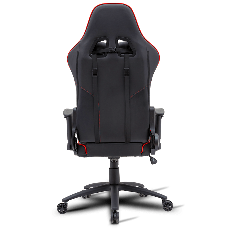 MC-5802 Chaise de jeu ergonomique avec support lombaire pour appui-tête