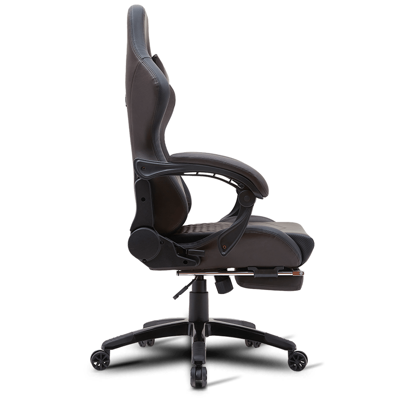 MC-6640B Chaise de jeu ergonomique réglable avec repose-pieds rétractable