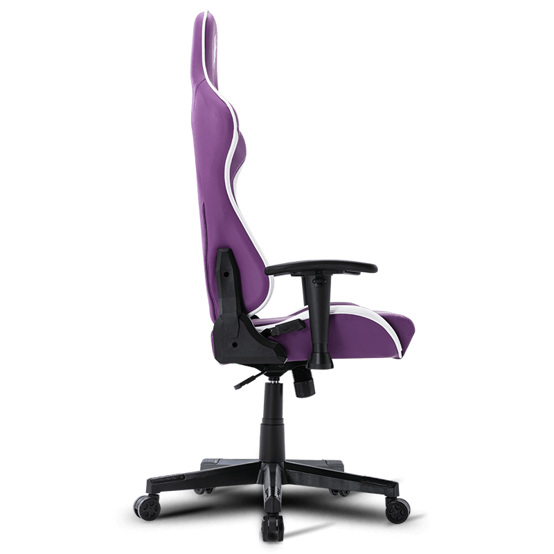 MC-6641B Chaise de jeu ergonomique en similicuir avec repose-pieds